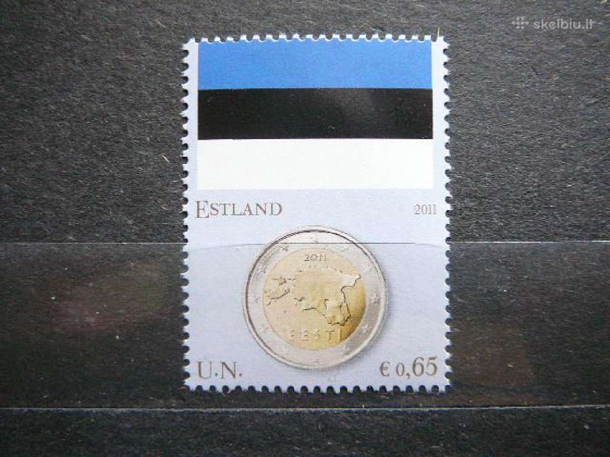 Sno Viena Estija 2011 Veliava Mnh est695v
