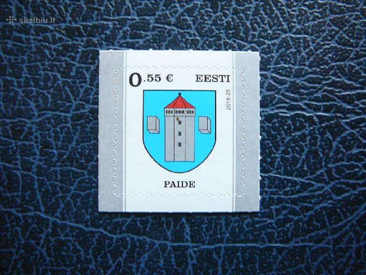 Estija 2015 Herbai Mnh est838