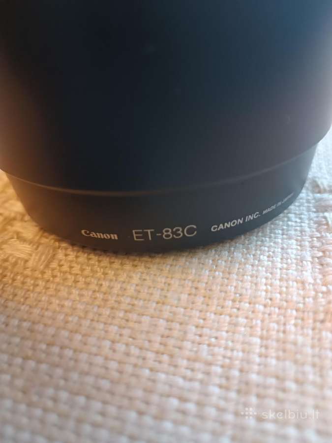 Parduodama blenda, Canon Et-83c