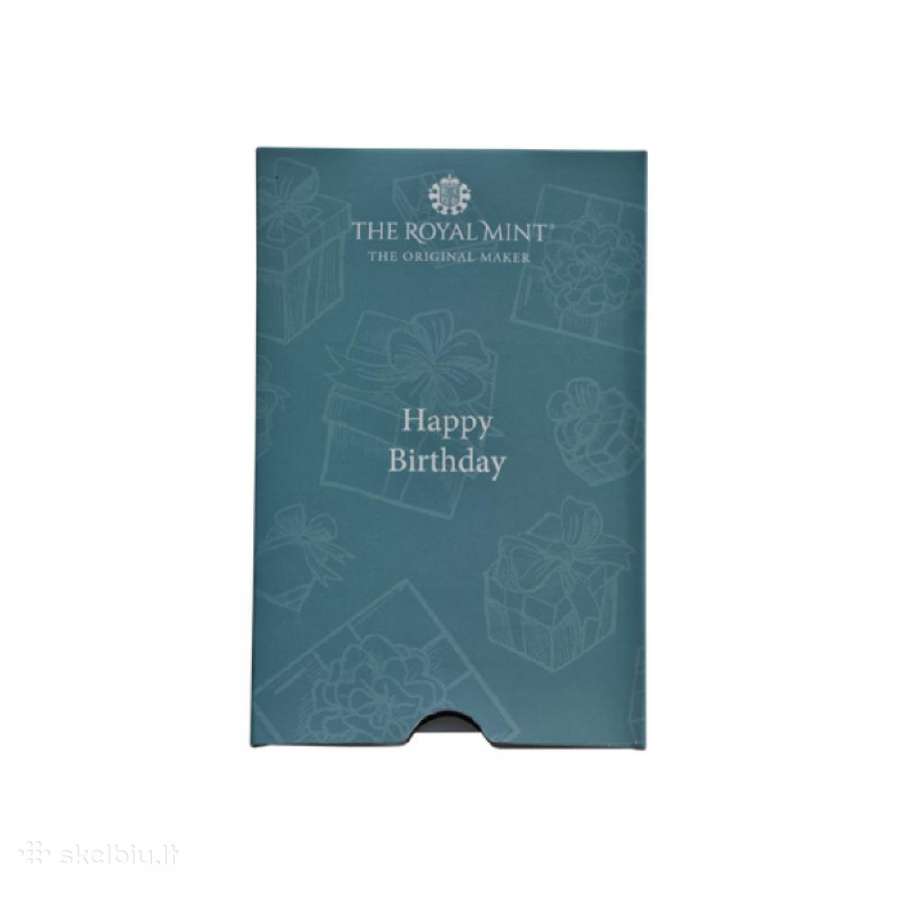 Investicinio aukso luitas Happy Birthday - nuotraukos Nr. 2