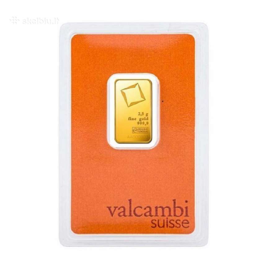 Investicinio aukso luitas Valcambi