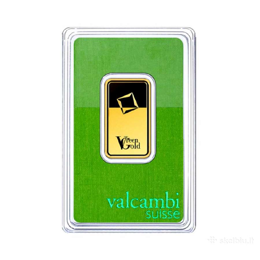 Investicinio aukso luitas Green Gold, Valcambi