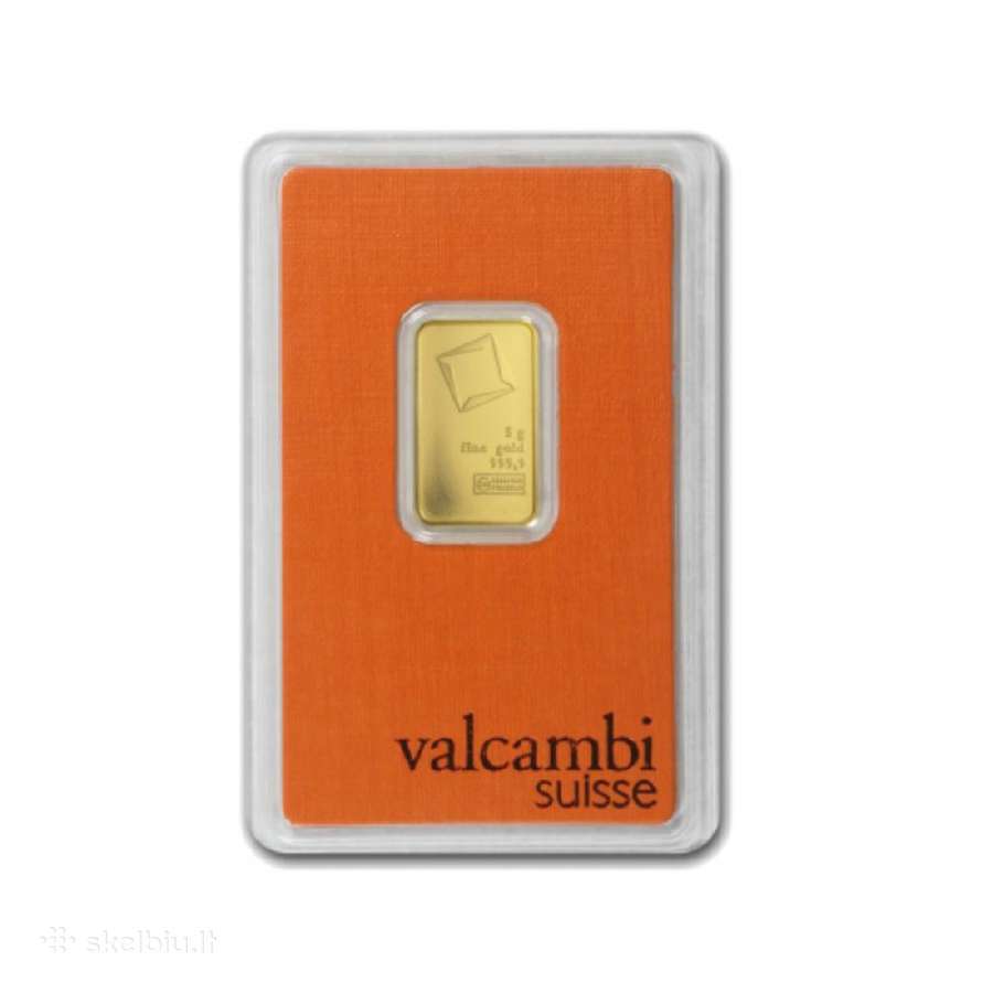 Investicinio aukso luitas Valcambi