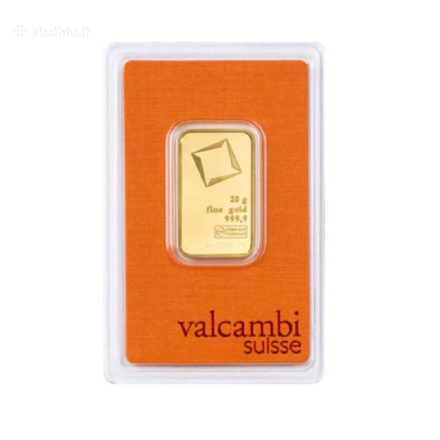 Investicinio aukso luitas Valcambi