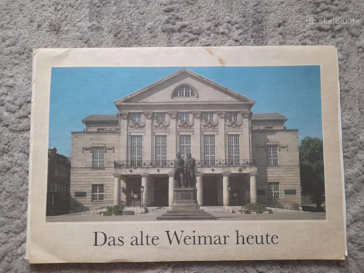 Atvirutes Das alte Weimar heute