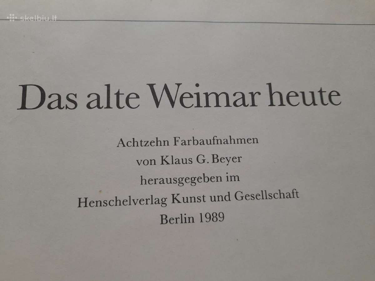 Atvirutes Das alte Weimar heute - nuotraukos Nr. 2