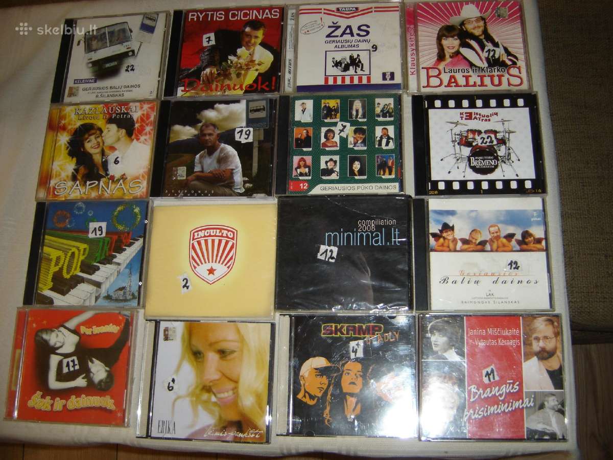 Lietuviski CD ir ne tik is asmenines kolekcijos - nuotraukos Nr. 2