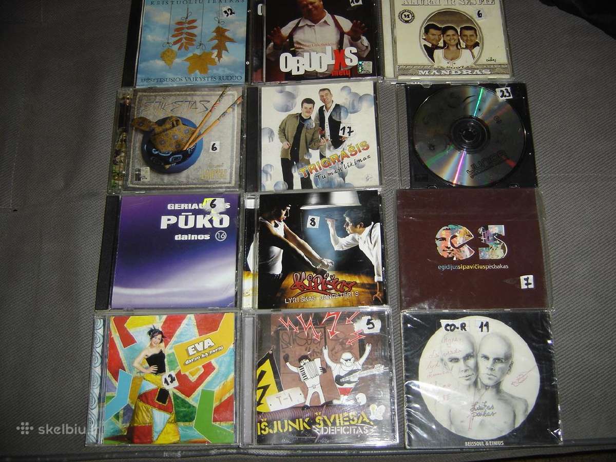 Lietuviski CD ir ne tik is asmenines kolekcijos - nuotraukos Nr. 3