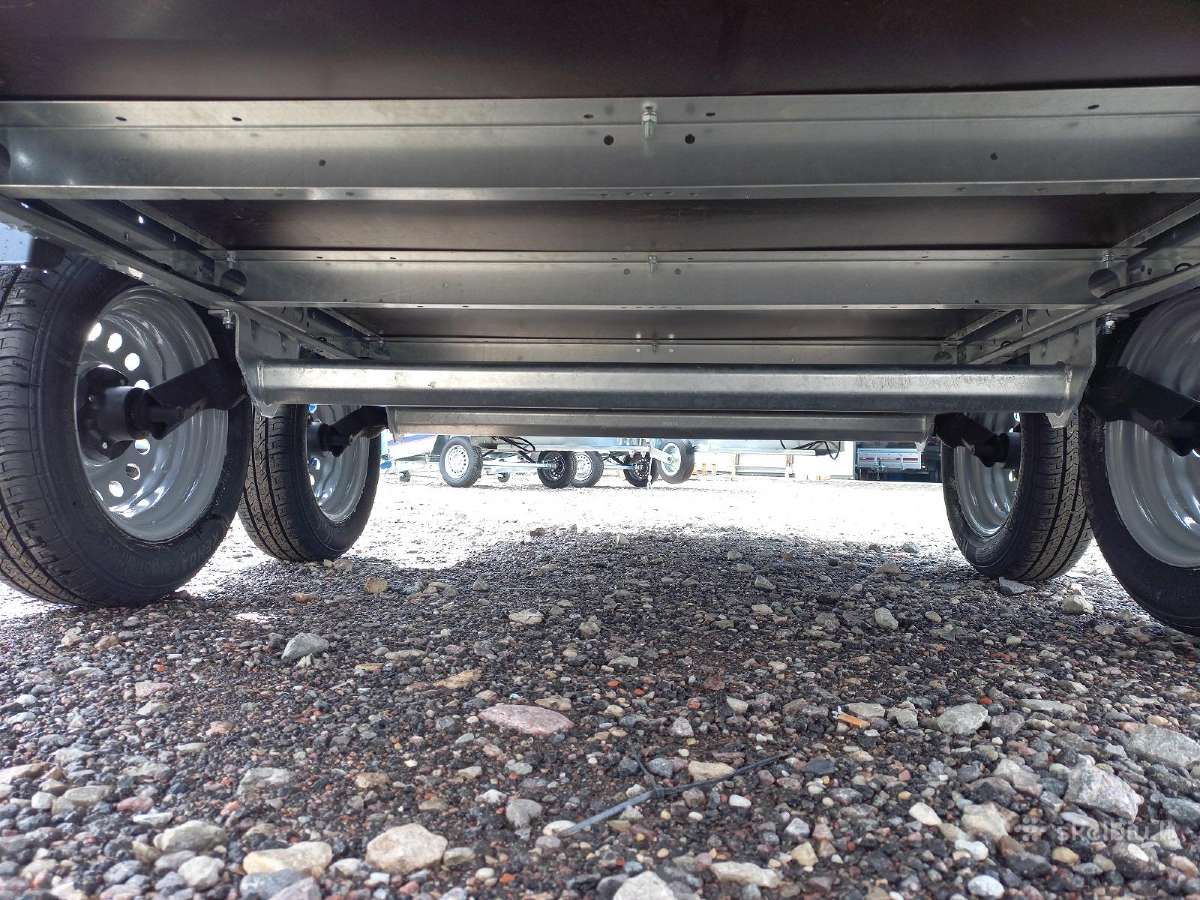 Nauja automobiline dviase priekaba vairuoti su B - nuotraukos Nr. 9