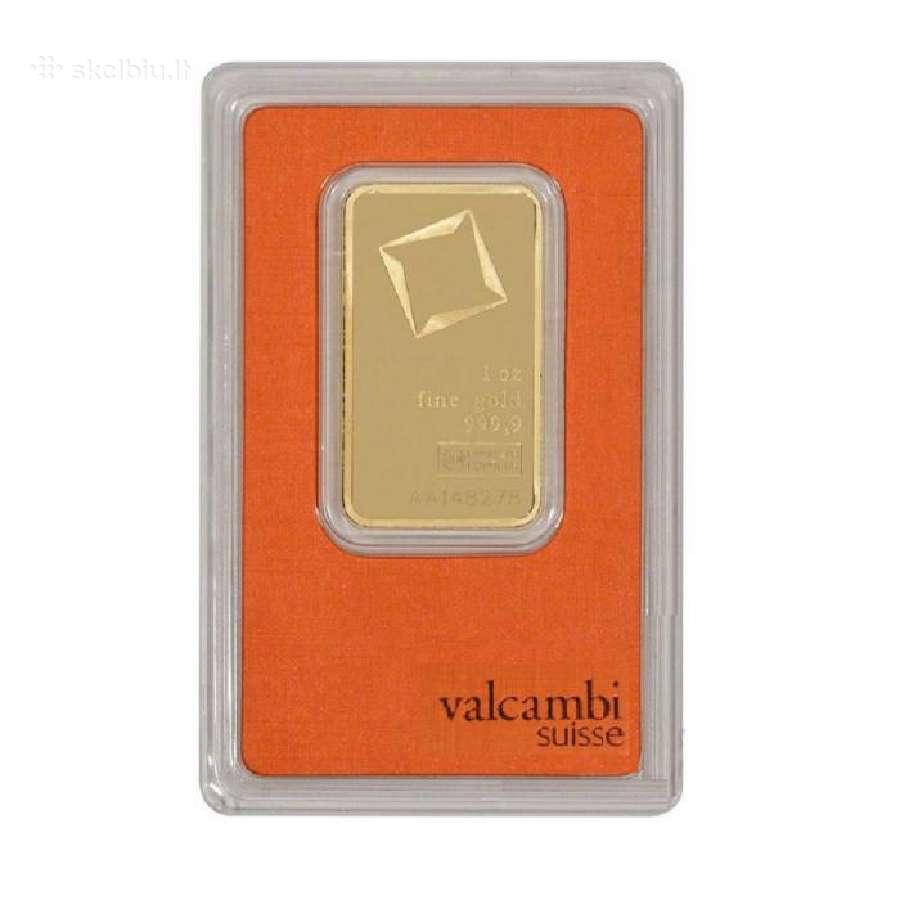 Investicinio aukso luitas Valcambi
