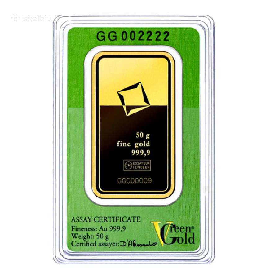 Investicinio aukso luitas Green Gold - nuotraukos Nr. 2