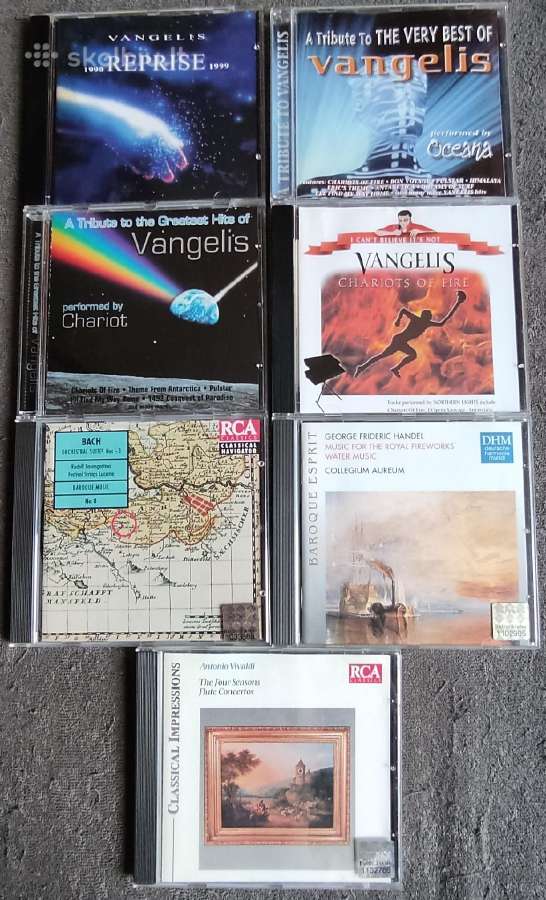CD kompaktinės plokštelės - nuotraukos Nr. 6