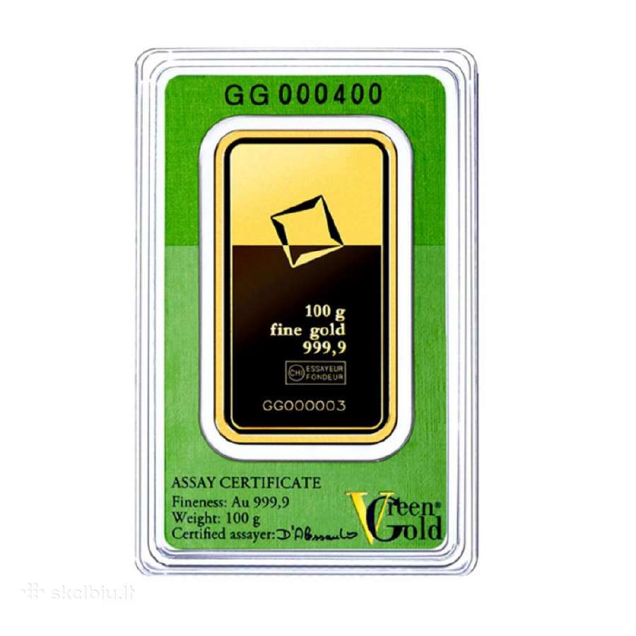 Investicinio aukso luitas Green Gold - nuotraukos Nr. 2