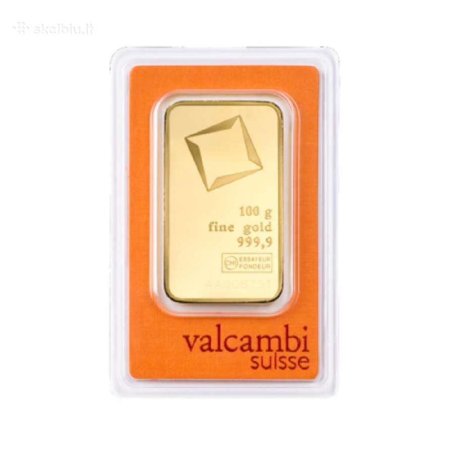 Investicinio aukso luitas Valcambi