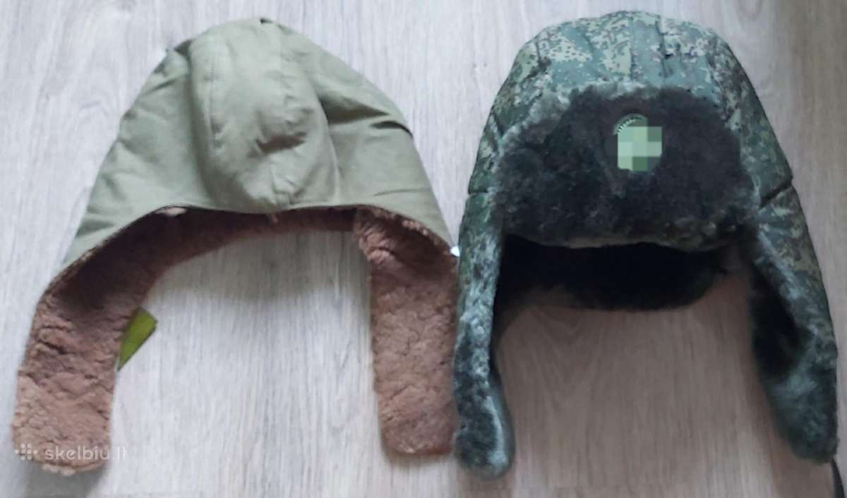 Šalmas žieminis ir Ušanka cifra - nuotraukos Nr. 3
