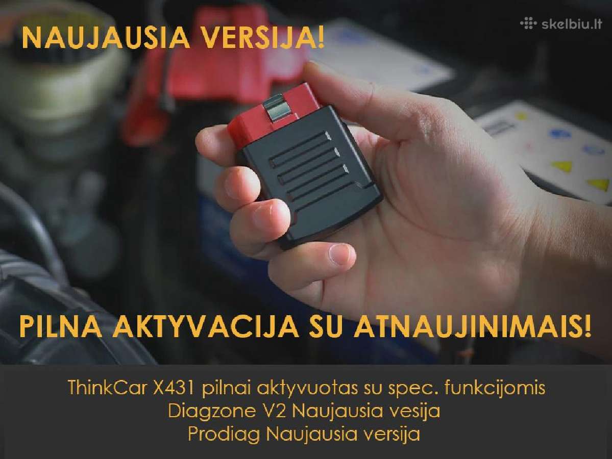 2025 Universali diagnostika Android įrenginiams