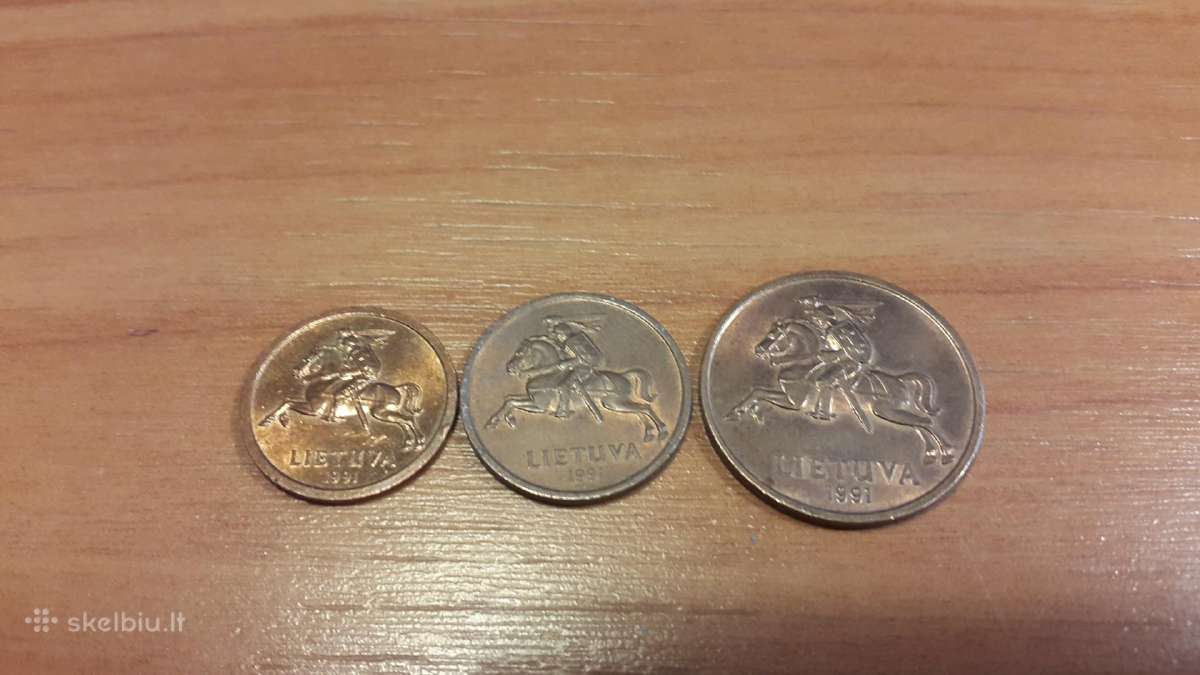 1991 m.10,20,50 centų - nuotraukos Nr. 2