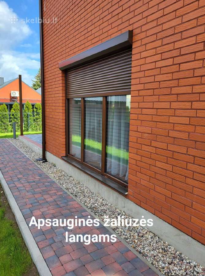 Apsauginės žaliuzės(gamyba-meistras-remontas) - nuotraukos Nr. 4