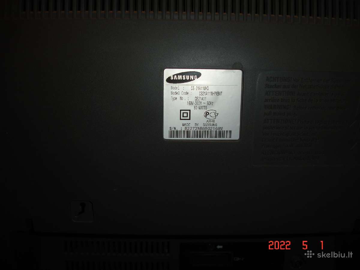 Televizorius Samsung Cs-21a11mhq - nuotraukos Nr. 2