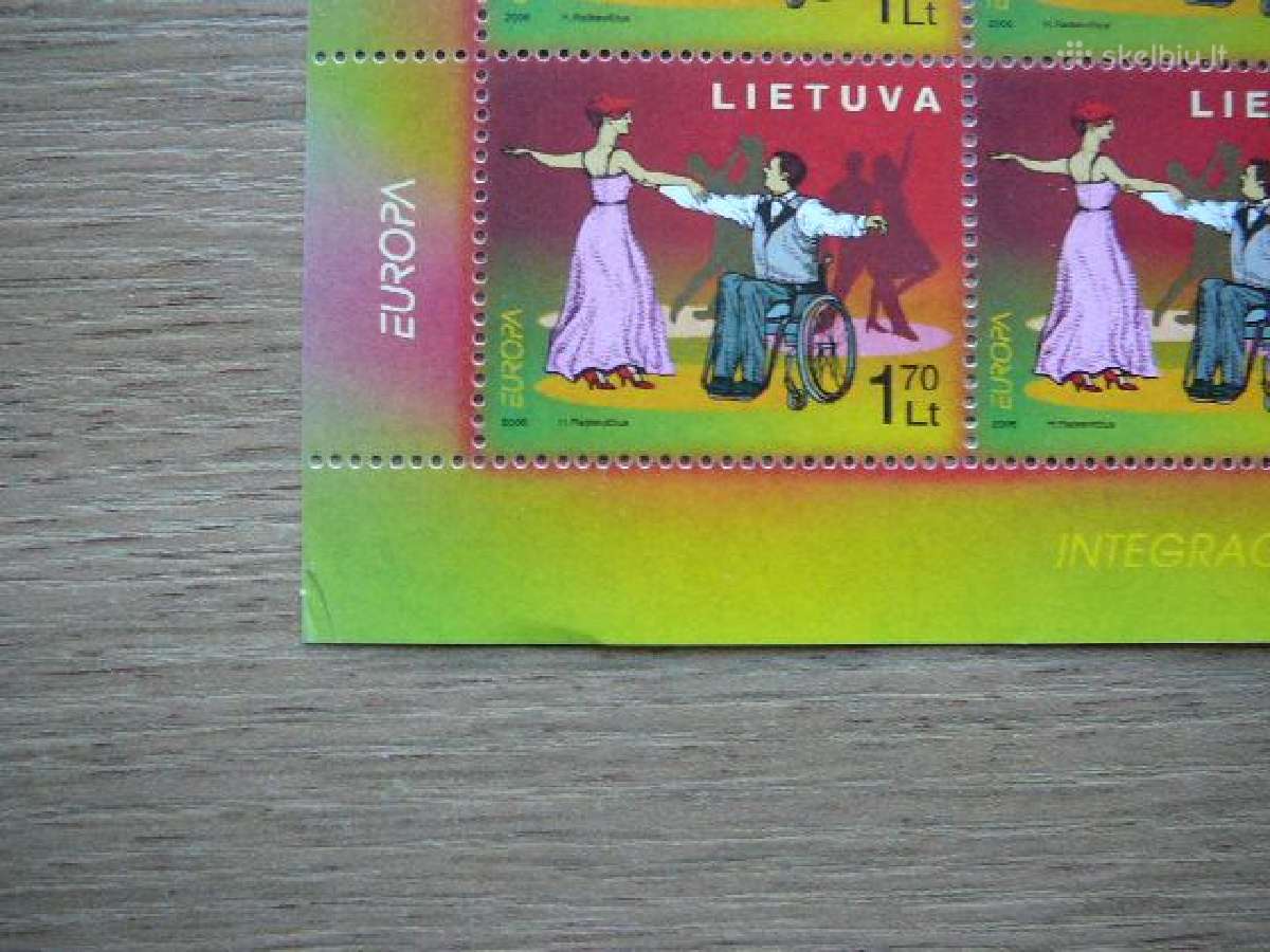 Lietuva 2006 Europa 2xklb. svarus lit902sk - nuotraukos Nr. 2