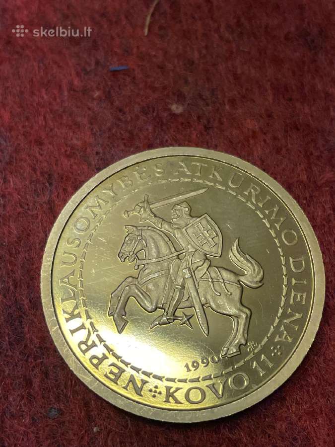 Stalo medalis Lr seimas Nepriklausomybes atkurimo
