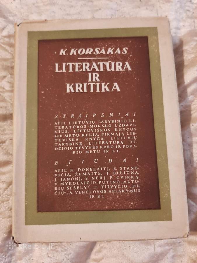 Literatūra ir kritika