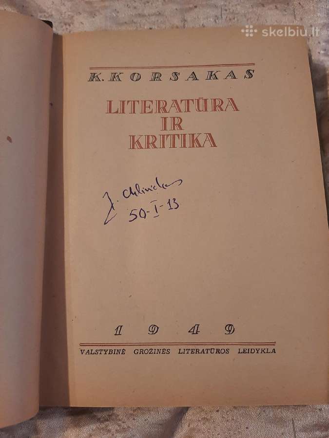 Literatūra ir kritika - nuotraukos Nr. 2