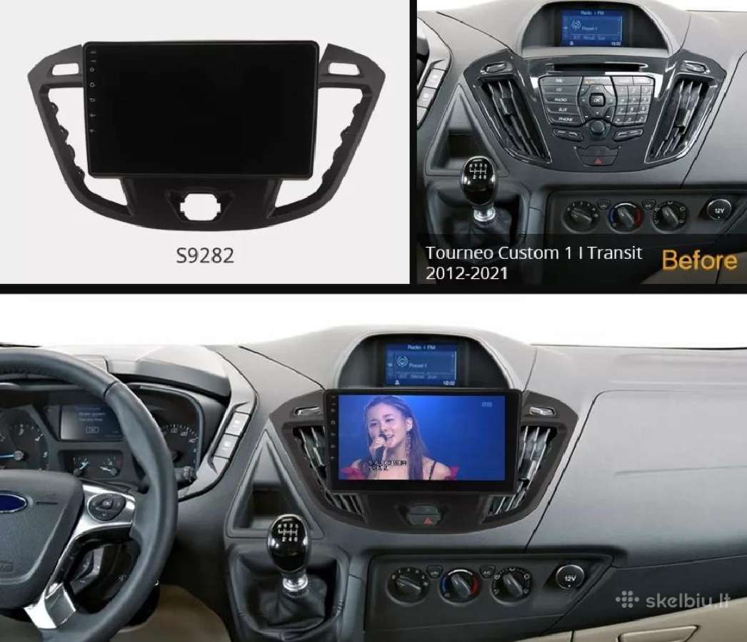 Ford transit custom multimedijos / multimedia - nuotraukos Nr. 5