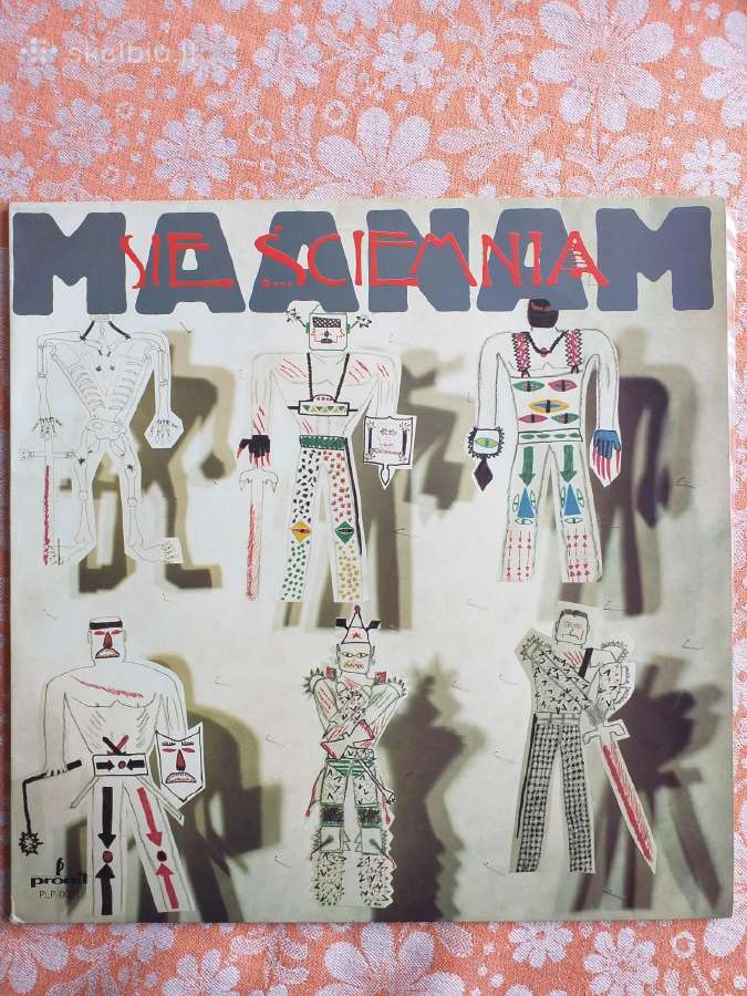 Lenkų grupės Maanam vinilas