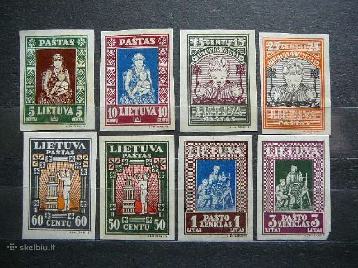 Lietuva 1933 Septyndieniai svarus lit364/1bsk
