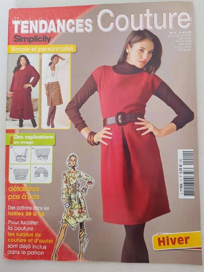 Madų žurnalas Tendance Couture Simplicity