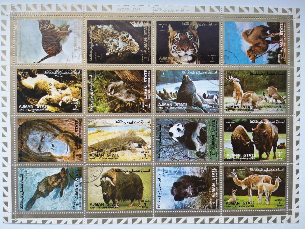 Fauna. Ajman. 16 p.ž. lapas