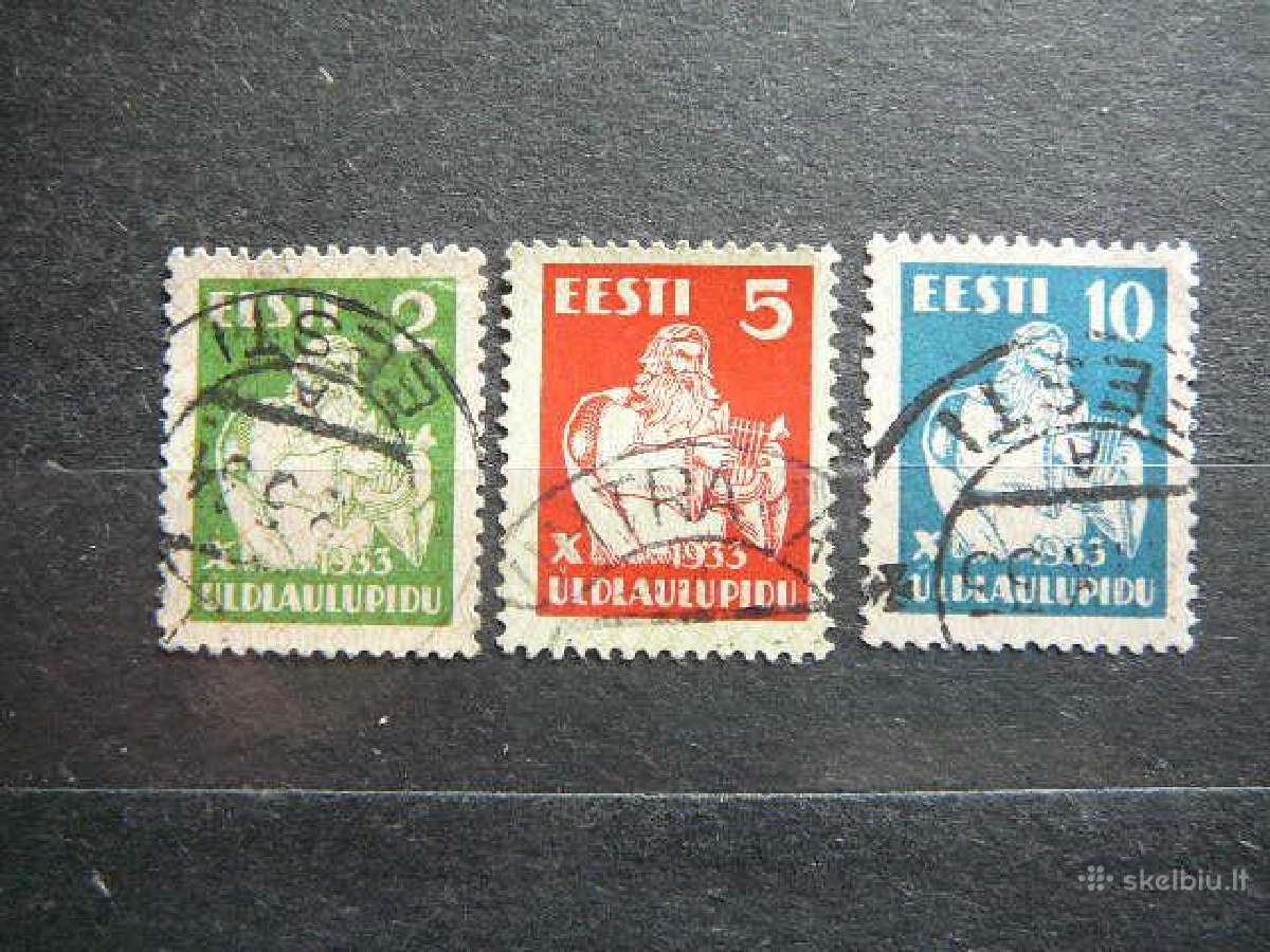 Estija Dainu svente 1933 antsp. es99/1a