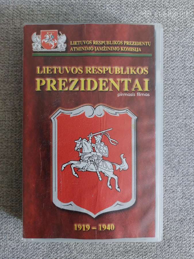 Vaizdajuostė vhs Lietuvos Respublikos Prezidentai