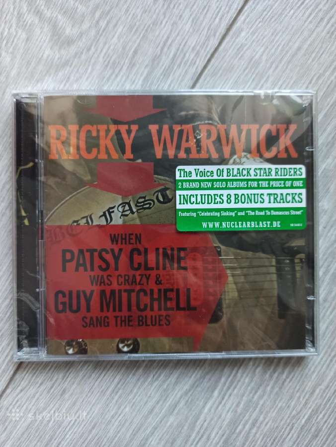 Ricky Warwick – When Patsy Cline Was Crazy CD