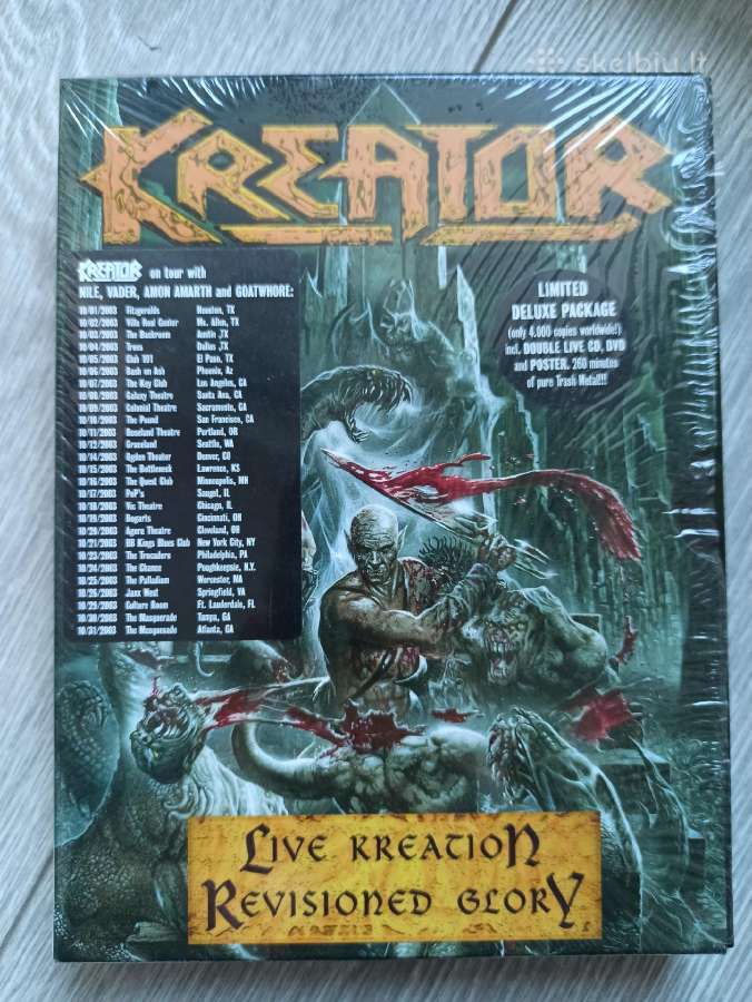 Kreator – Live Kreation: Revisioned Glory 2003 2cd