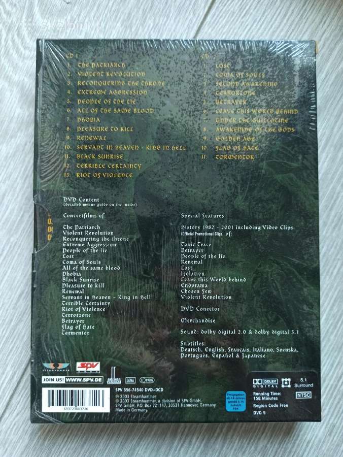 Kreator – Live Kreation: Revisioned Glory 2003 2cd - nuotraukos Nr. 2