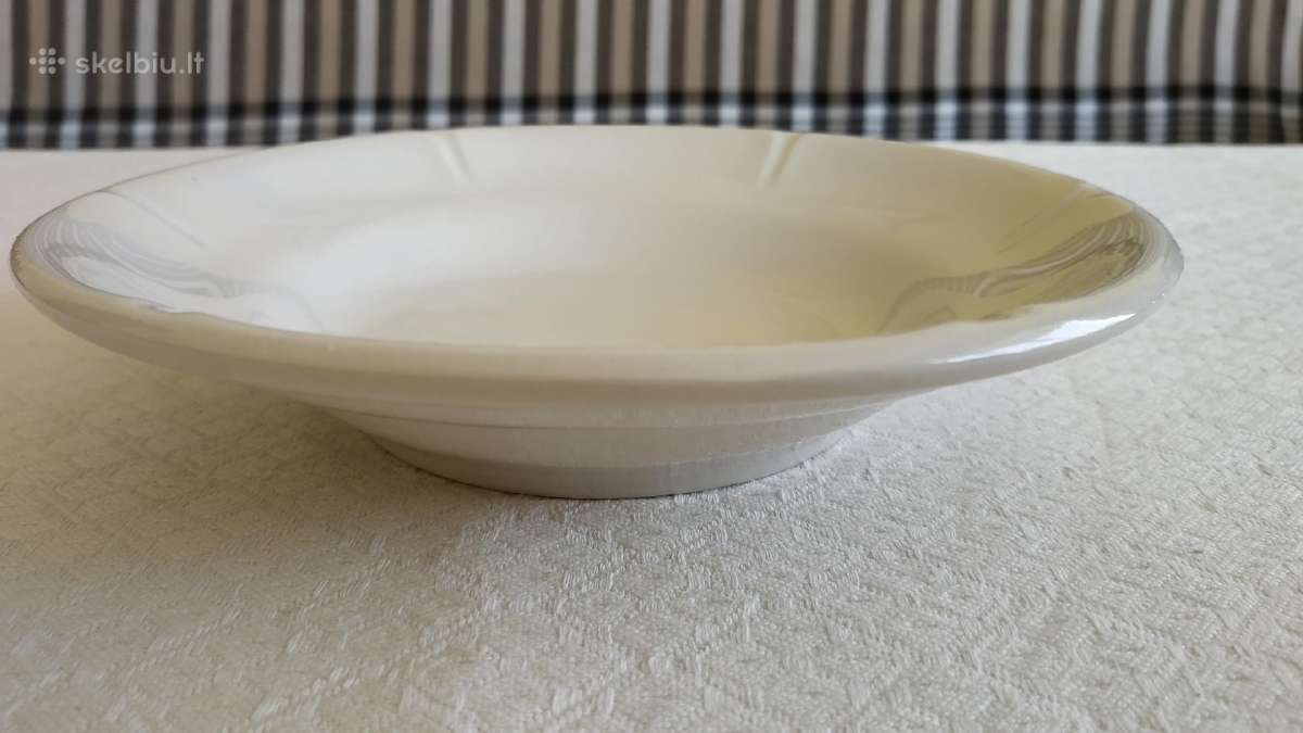 Naujos Vintage porceliano-fajanso lėkštės - nuotraukos Nr. 4