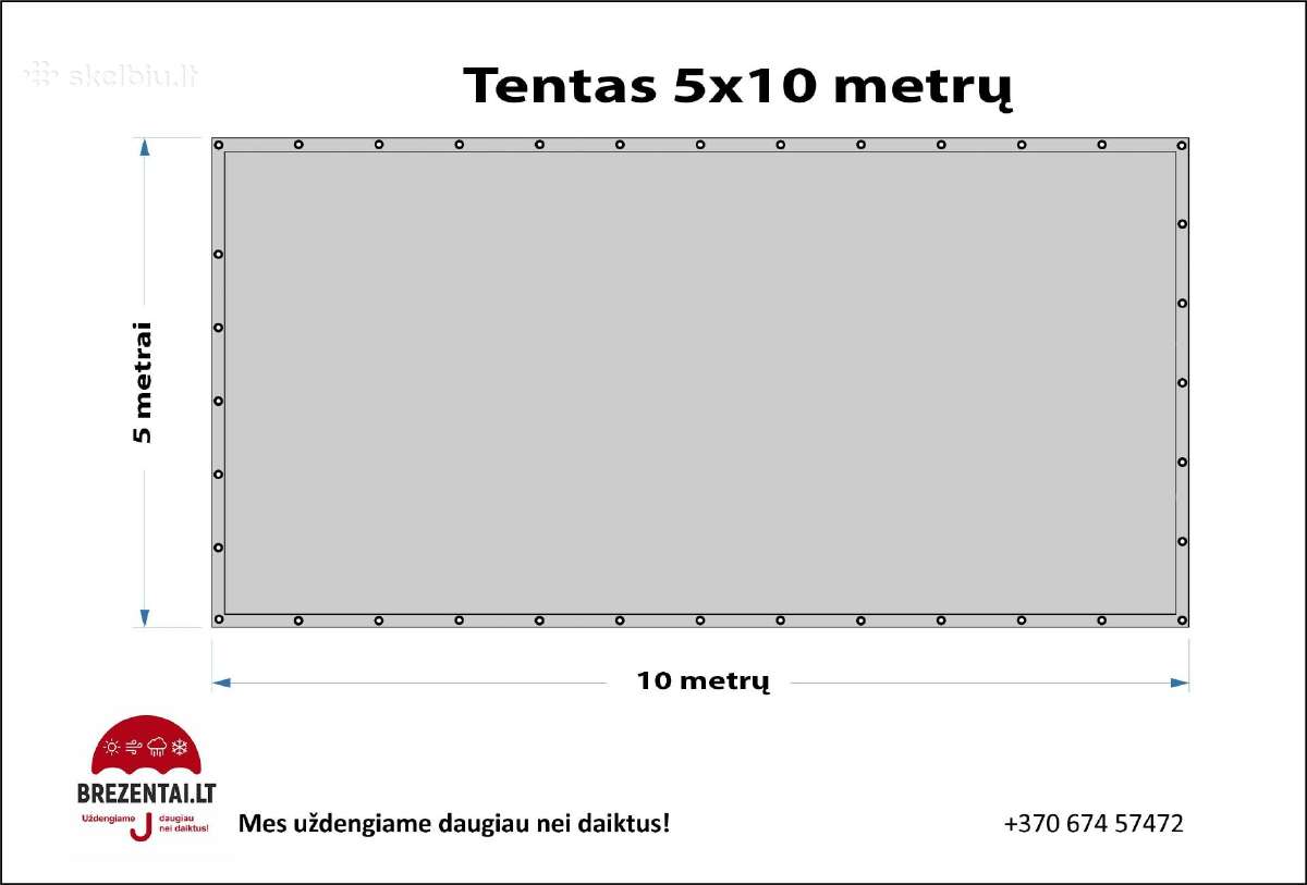Didelio formato tentai - nuotraukos Nr. 3