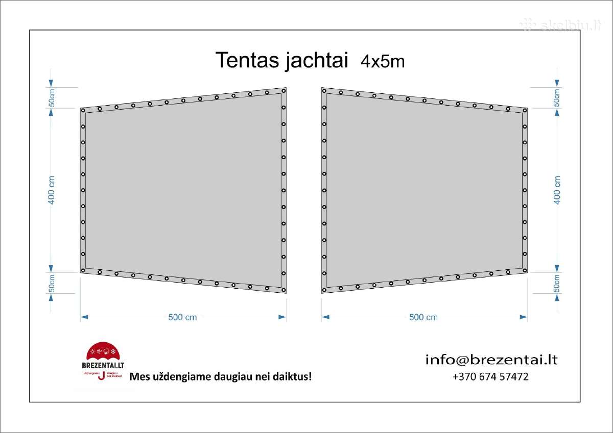 Didelio formato tentai - nuotraukos Nr. 4