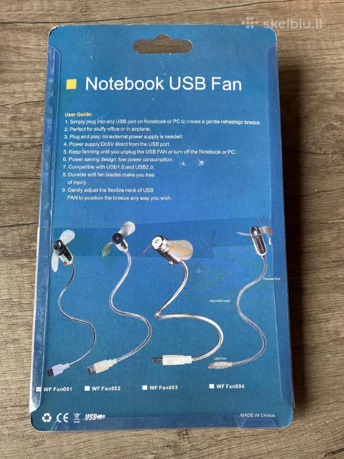 Usb ventiliatorius - nuotraukos Nr. 3