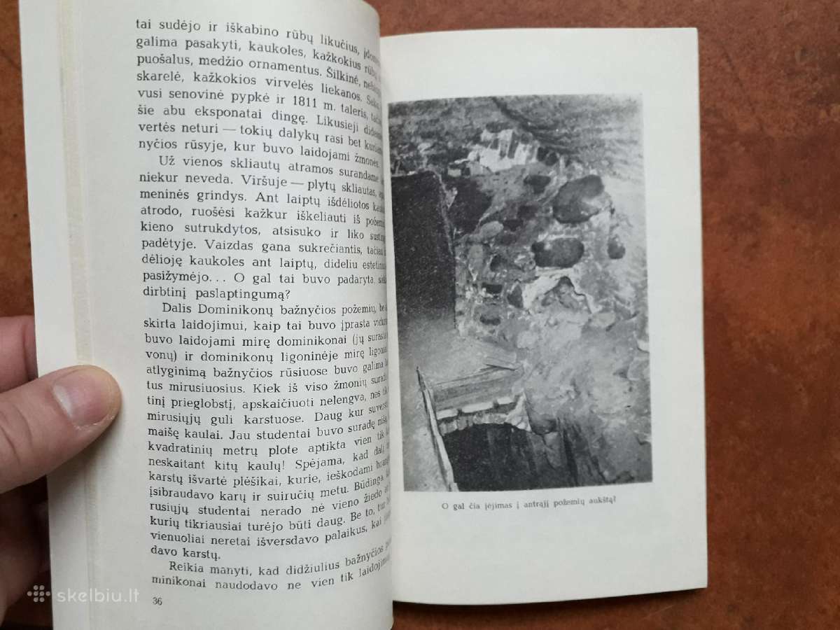 J. Bulota "Reportažai iš požeminio Vilniaus" 1965m - nuotraukos Nr. 5