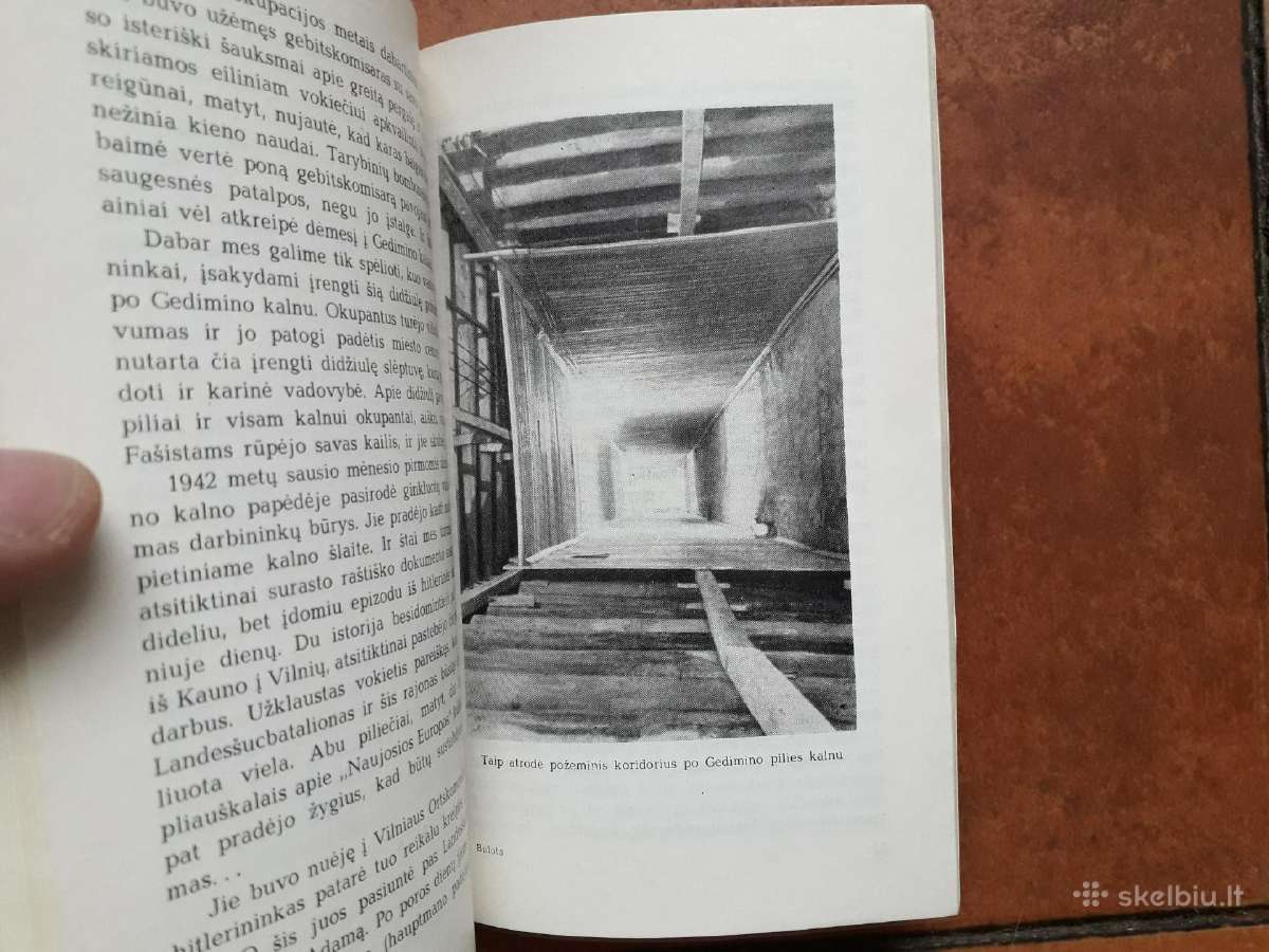 J. Bulota "Reportažai iš požeminio Vilniaus" 1965m - nuotraukos Nr. 7