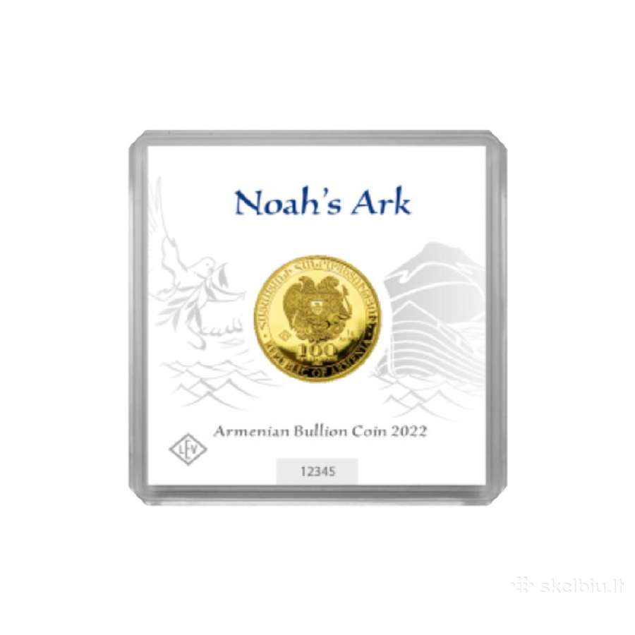 Auksinė moneta Nojaus arka - nuotraukos Nr. 3