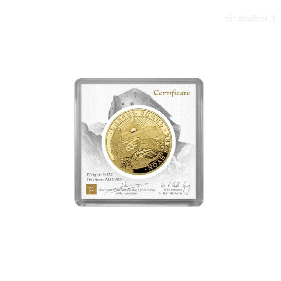 Auksinė moneta Nojaus arka - nuotraukos Nr. 2