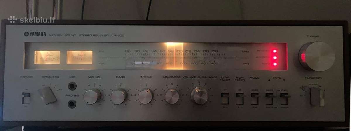Natural Sound Stereo Receiver Yamaha - nuotraukos Nr. 7