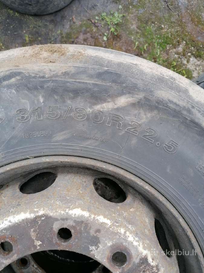 Parduodu padangas su ratlankiais r22.5 - nuotraukos Nr. 13
