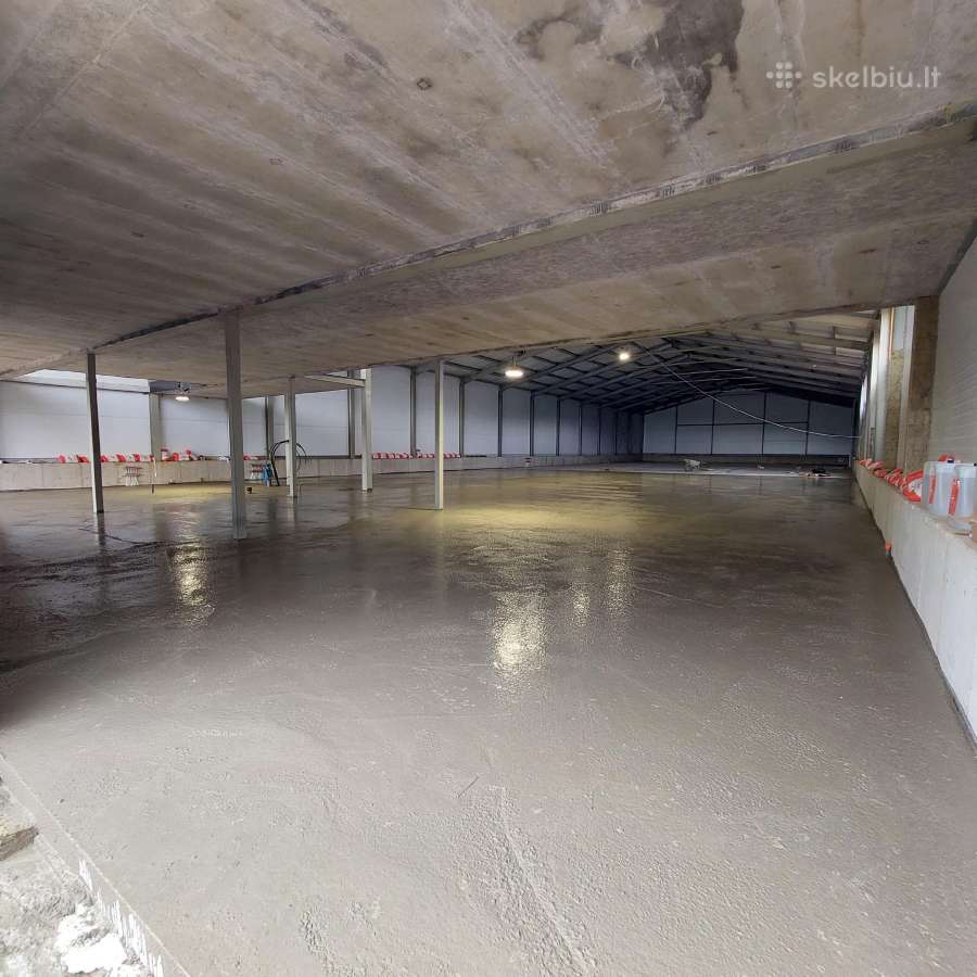 Mažų kvadratūrų pramoninis betonavimas - nuotraukos Nr. 3