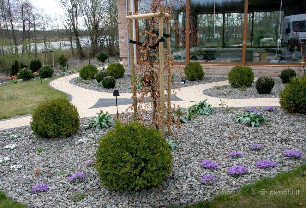 Dekoratyvinė skalda, gludinti akmenukai - nuotraukos Nr. 30
