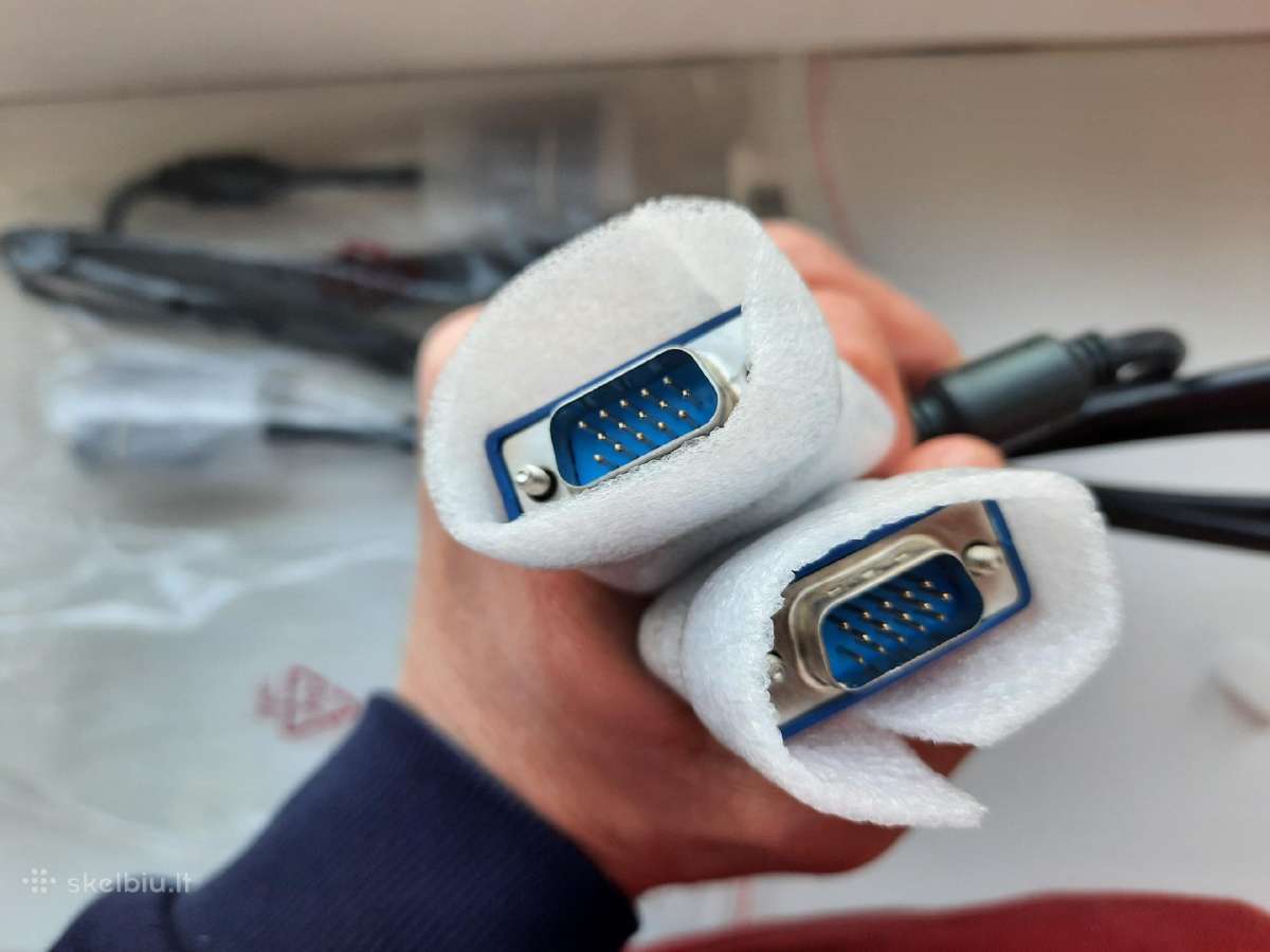 Vga laidai Nauji 1.8m. yra Hdmi laidu po 1.5 eur. - nuotraukos Nr. 5